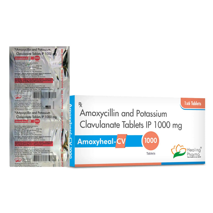 Amoxyheal CV 1000mg Tablets
