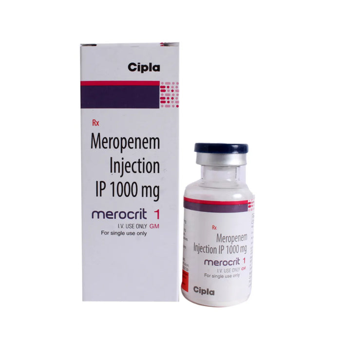 MEROCRIT 1 GM INJECTION