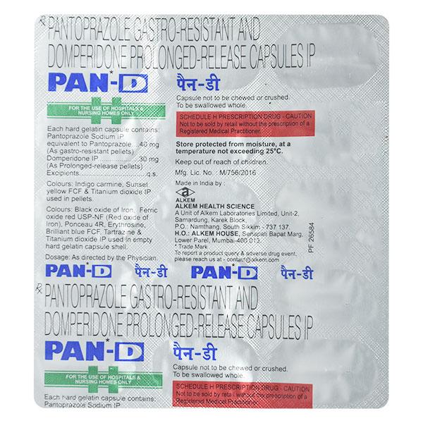 Pan D 40 Mg Tablet