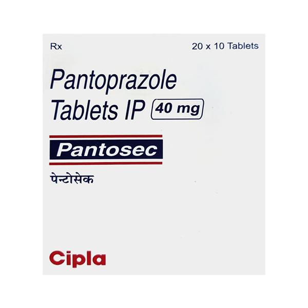 Pantosec 40 Mg Tablets