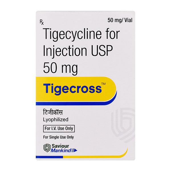 Tigecross 50 mg Injection