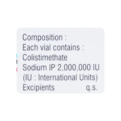 Colistimethate sodium 2 Miu Injection