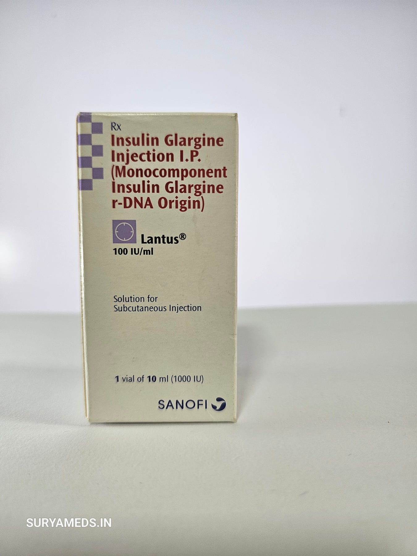 Monocomponet insulin Glargine