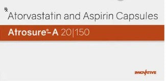 ATORVASTA 20 MG AND ASPIRIN GASTRA 150 MG -RESISTANT CAPSULES