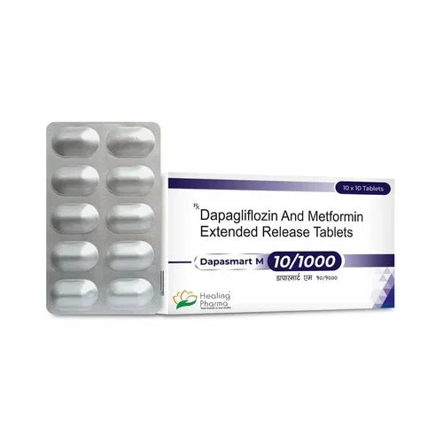 DAPAGLIFLOZIN AND METFORMIN EXTENDED RELEASE TABLETS