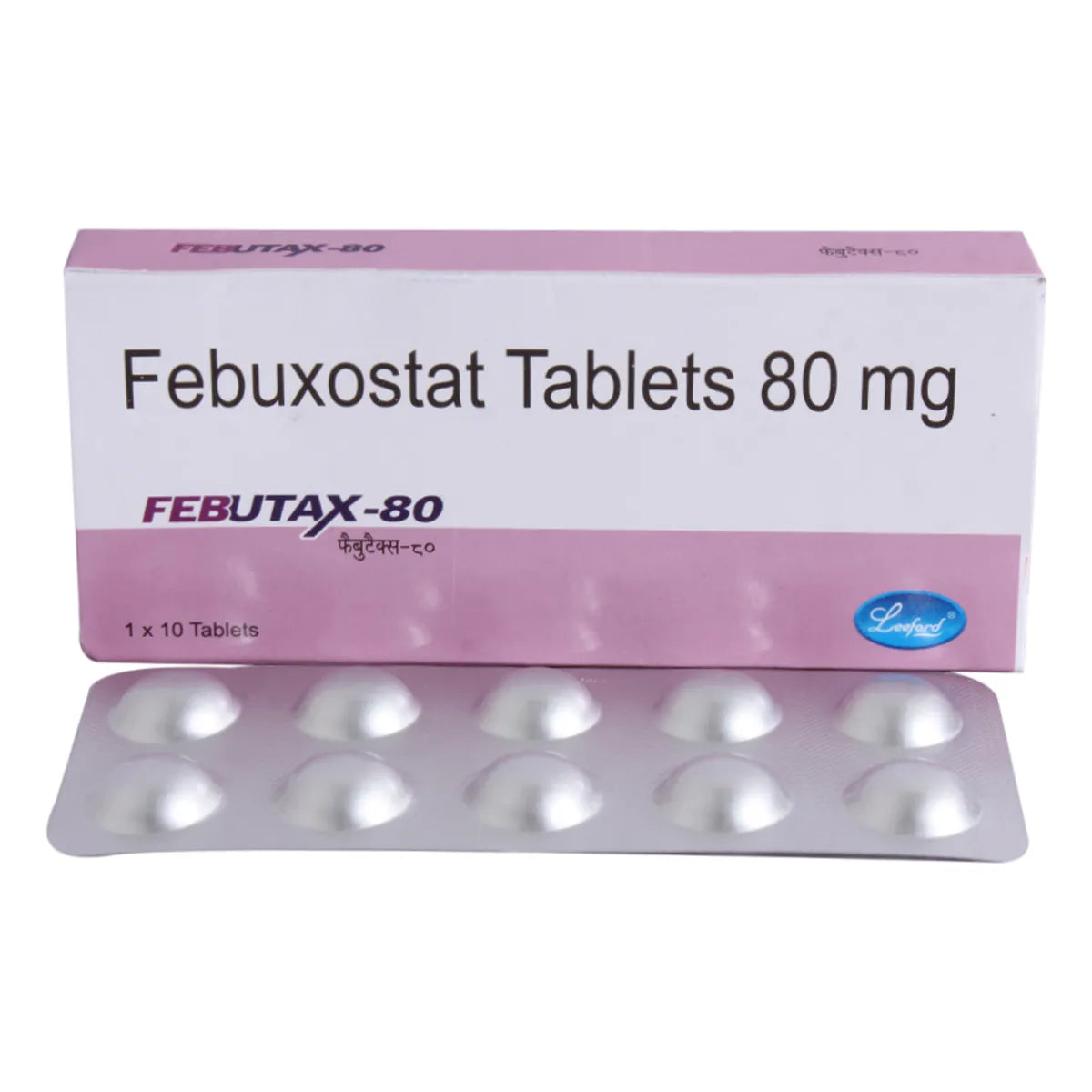 FEBUXOSTAT 80 MG TABLETS