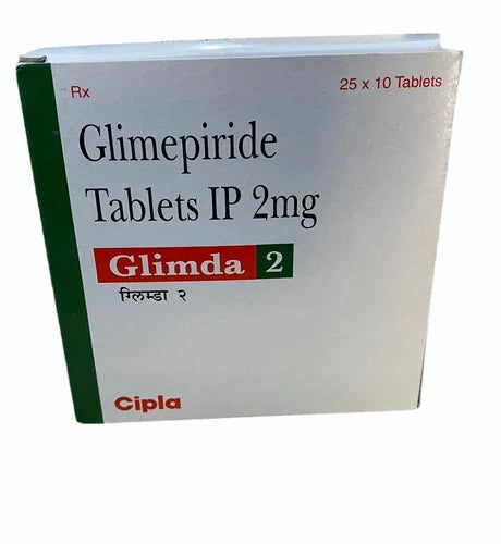 GLIMEPIRIDE 2 MG TABLETS