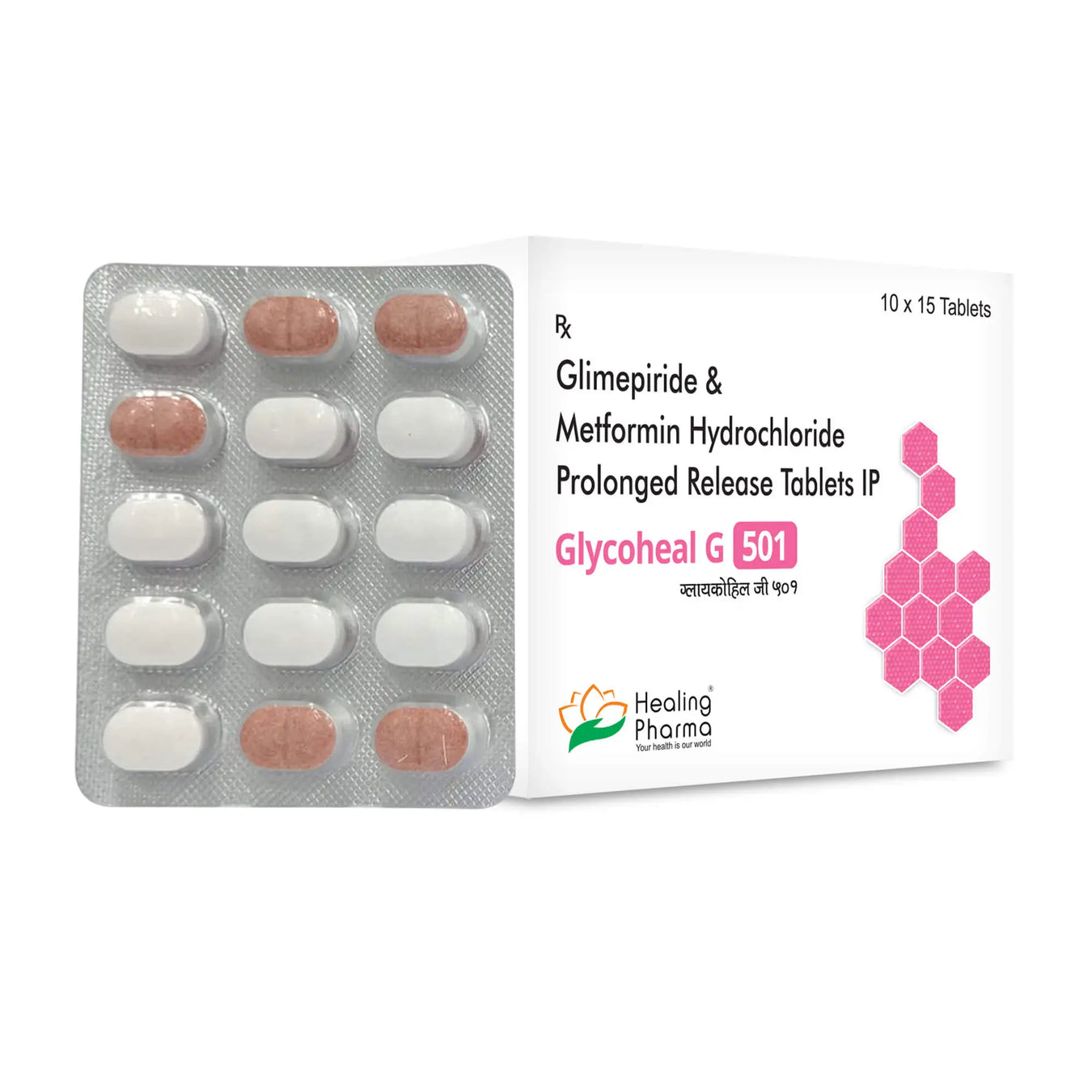 GLIMEPIRIDE AND MERFORMIN HYDROCHLORIDE PROLONGED RELEASE TABLETS