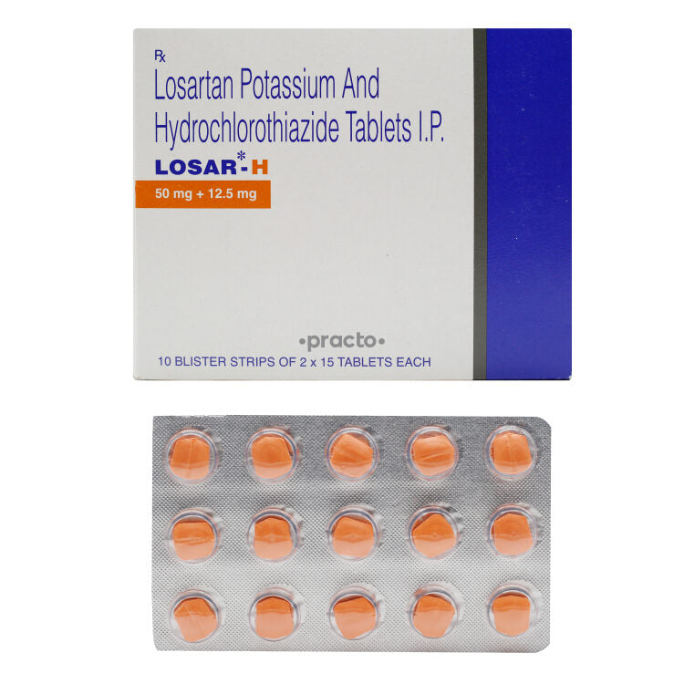 LOSARTAN POTASSIUM AND HYDROCHLOROTHIAZIDE  H TABLETS