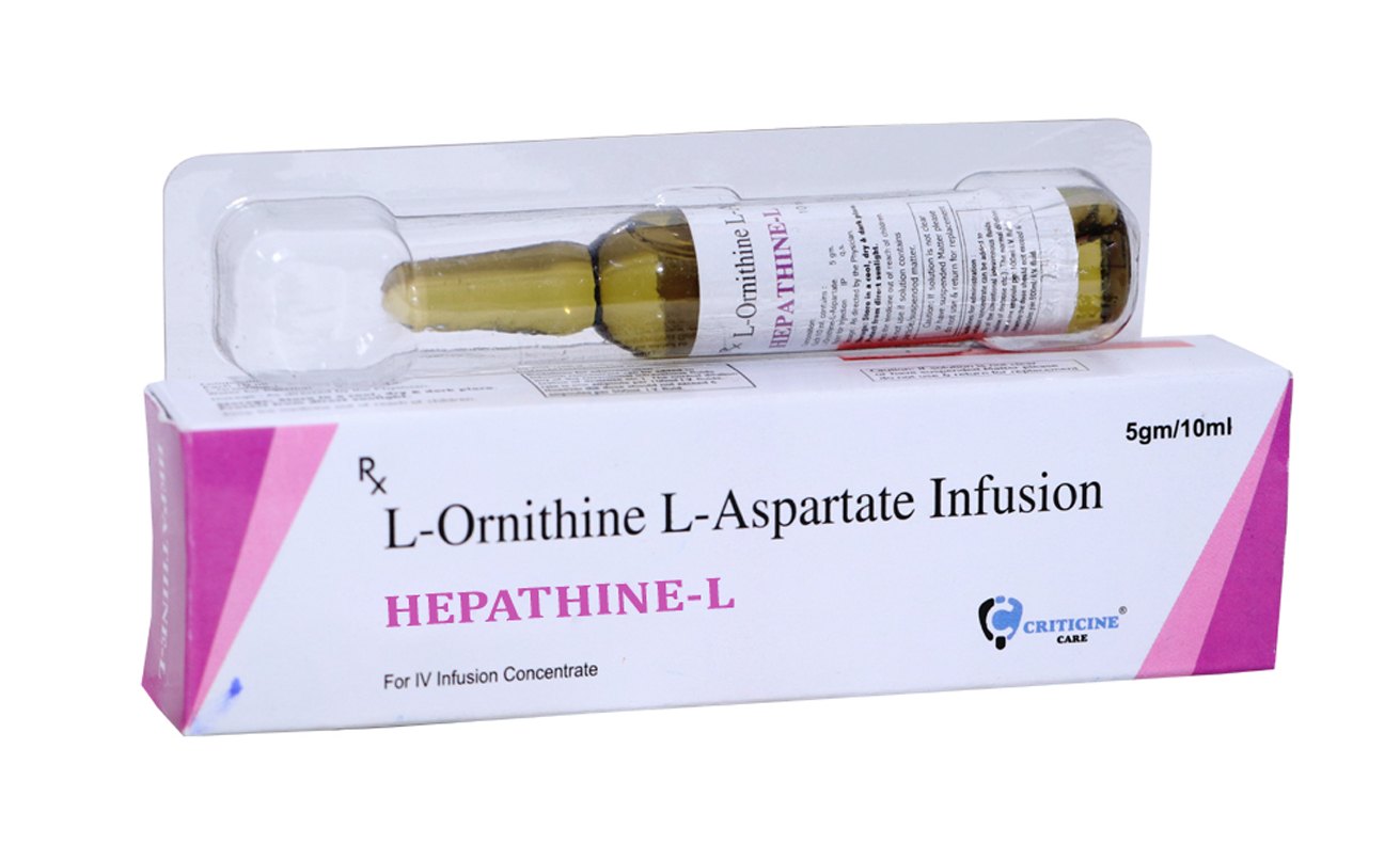 L-ORNITHINE L-ASPARTATE INFUSION CONCENTRATE 10 ML