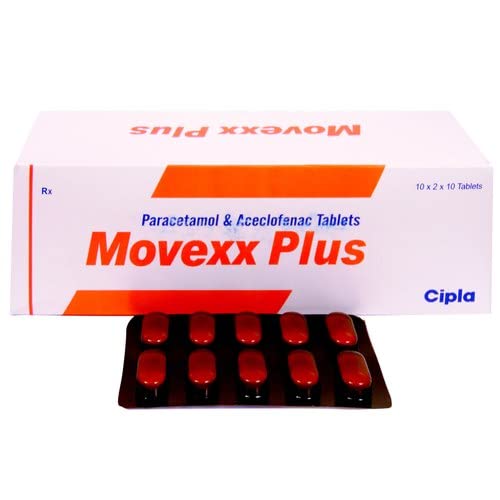 ACECLOFENAC 100 MG AND PARACETAMOL 325 MG