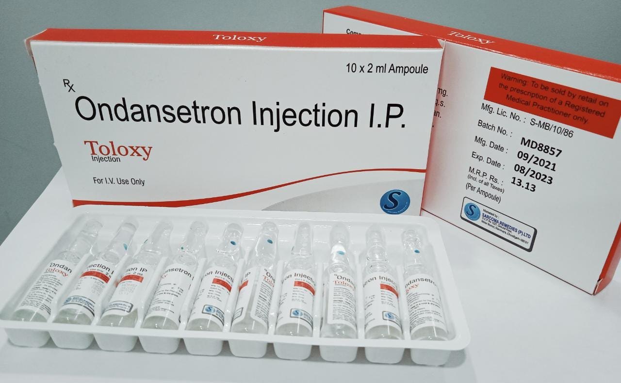 ONDANSETRON HYDROCHLORIDE 4 MG AND 2ML INJECTION