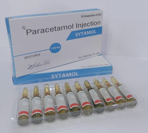PARACETAMOL 75 MG AND 2 ML INJECTION
