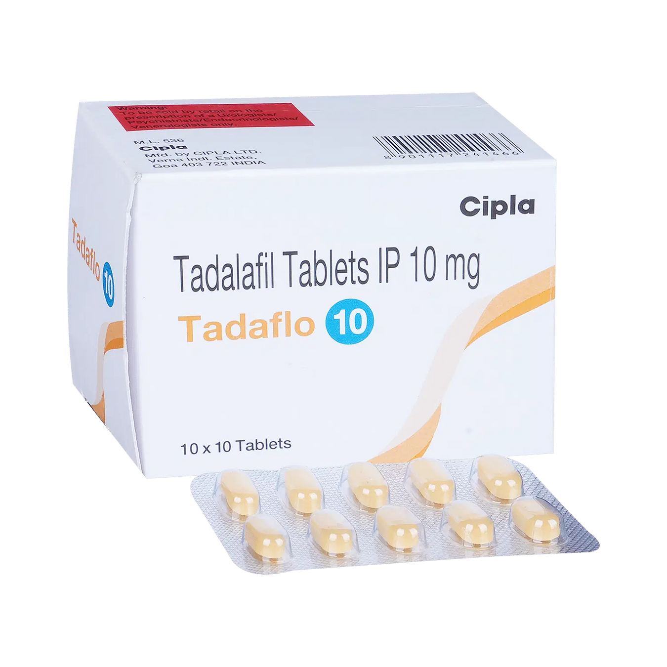 TADALAFIL 10 MG TABLETS