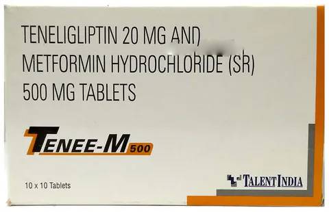 TENELIGLIPTIN AND METFORMIN HYDROCHLORIDE PROLONGED -RELEASE M500 MG TABLETS