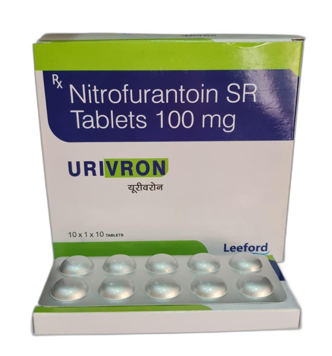 Nitrofurantoin SR 100 MG TABLETS
