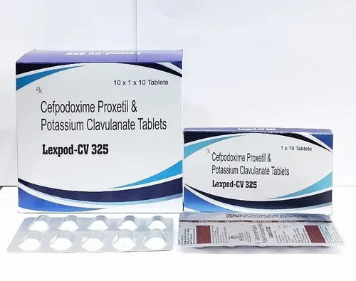 CEFPODOXIMIME 200 MG AND POTASSIUM CLAVULANATE 125 MG TABLETS