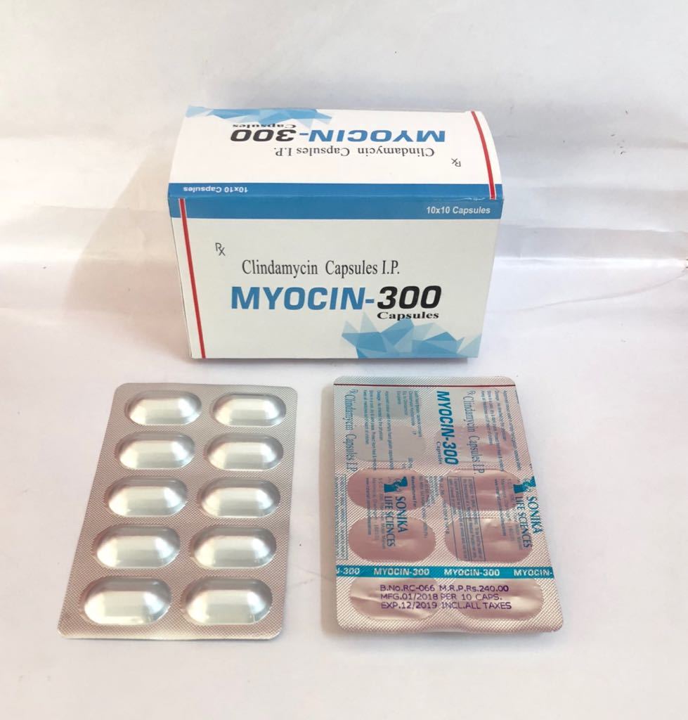 CLINDAMYCIN 300 MG CAPSULES