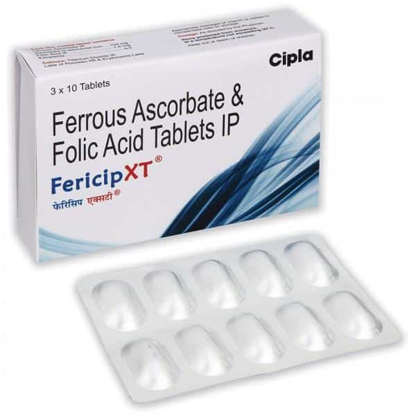 Ferrous Ascorbate & Folic Acid Tablets
