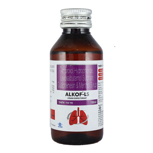 Ambroxol Hydrochloride Levosalbutamol Sulphate, Guaiphenesin & Menthol Syrup