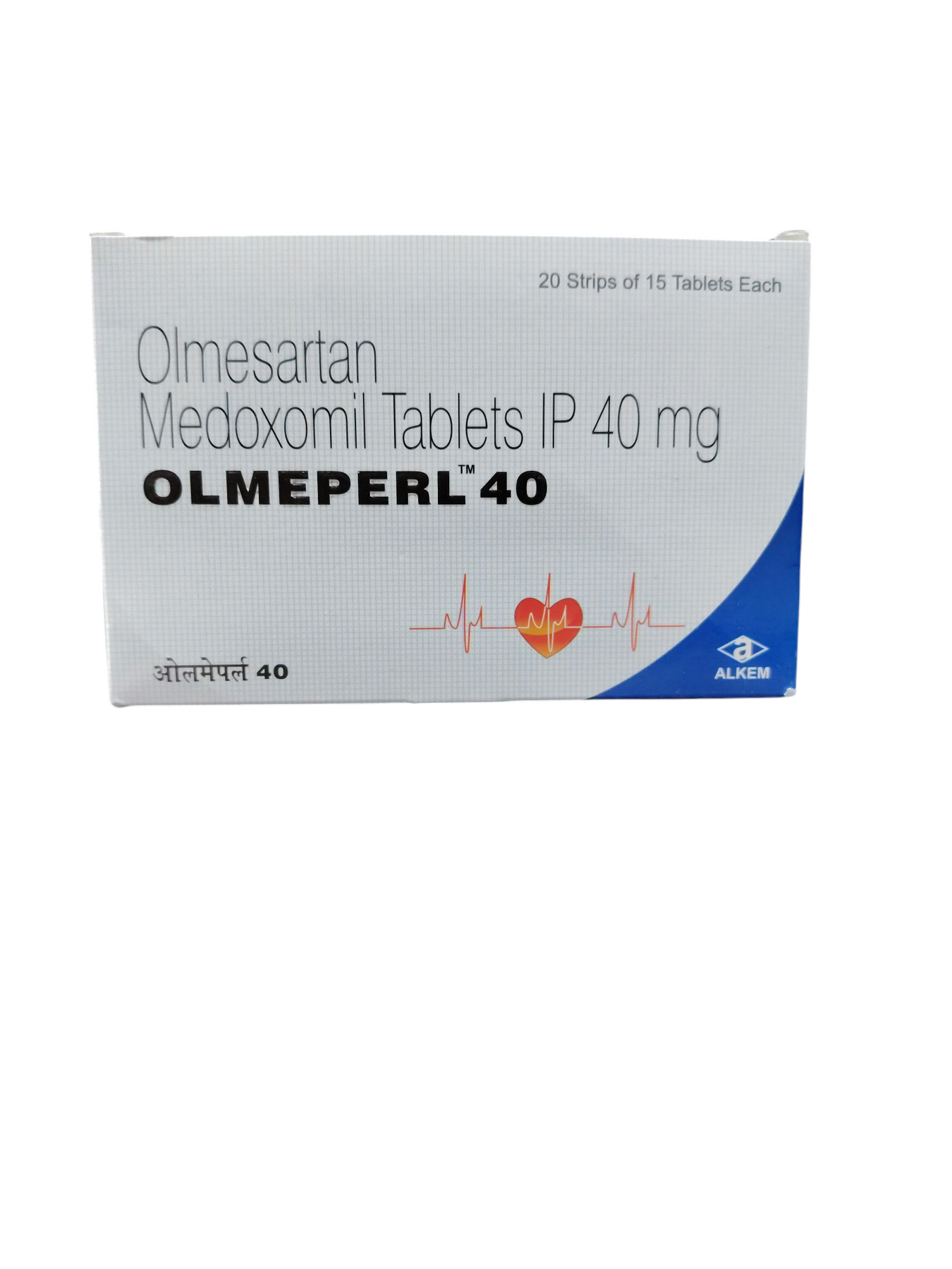 Olmesartan medoxomil 40 mg tablets