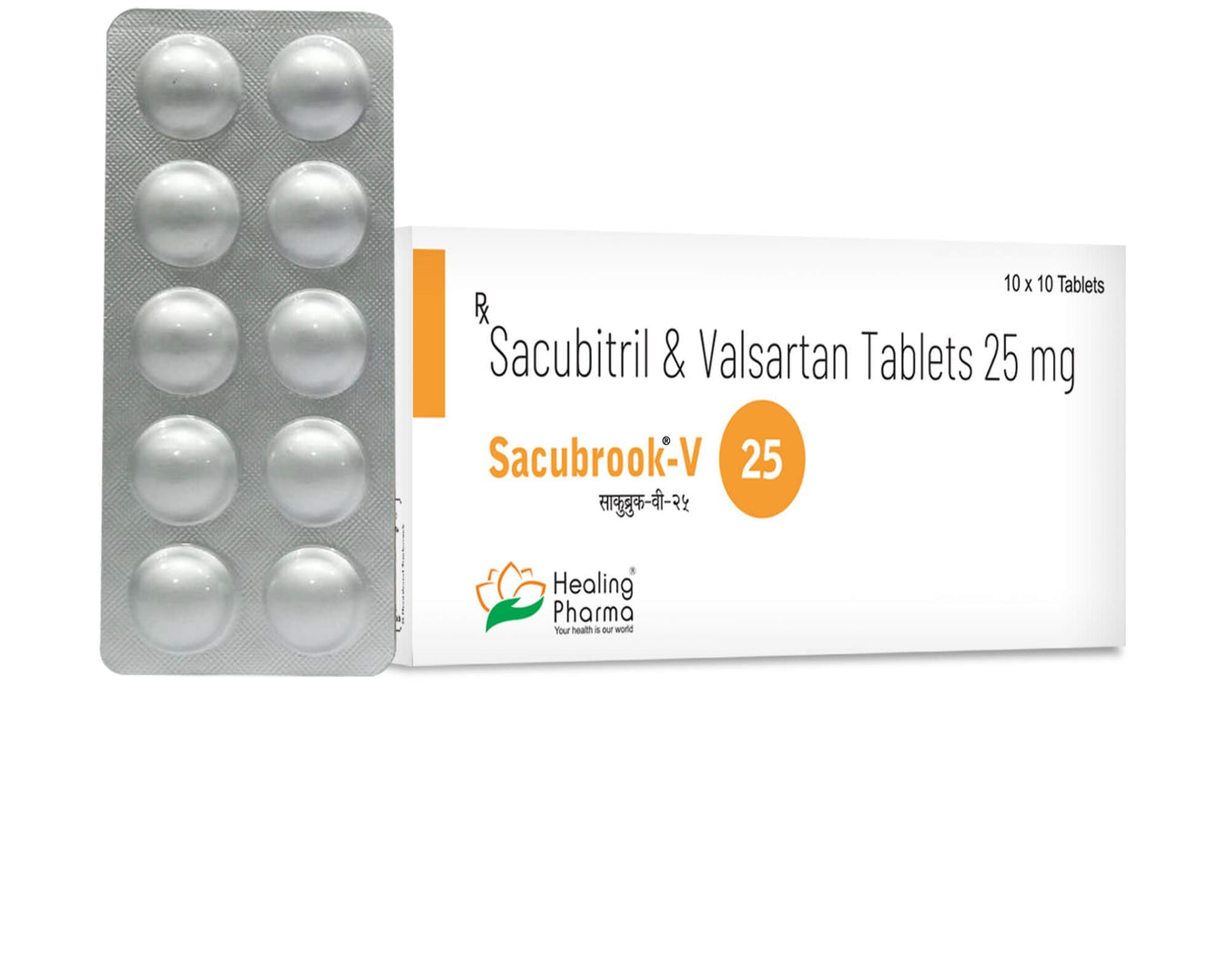 SACUBITRIL AND VALSARTAN 25 MG TABLETS