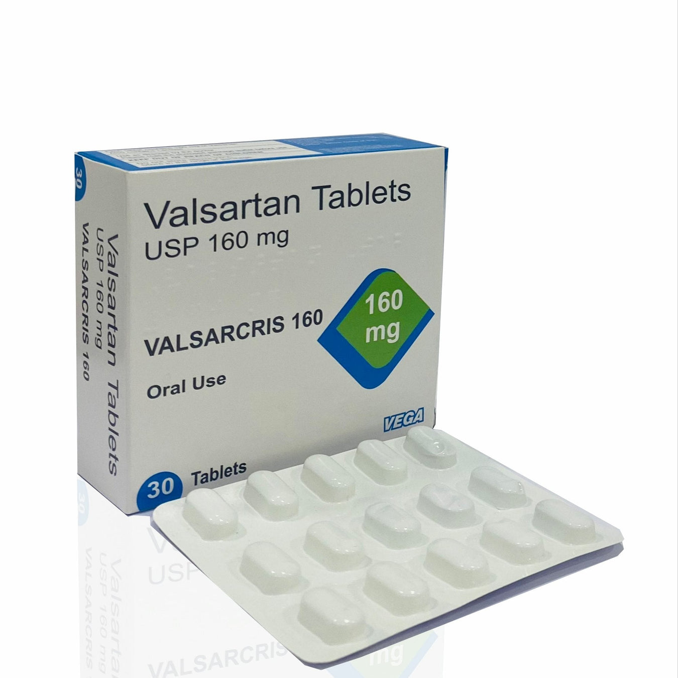 VALSARTAN 160 MG TABLETS