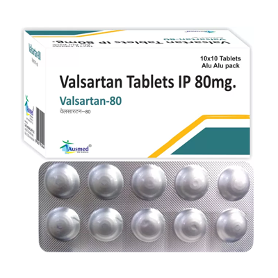 VALSARTAN 80 MG TABLETS