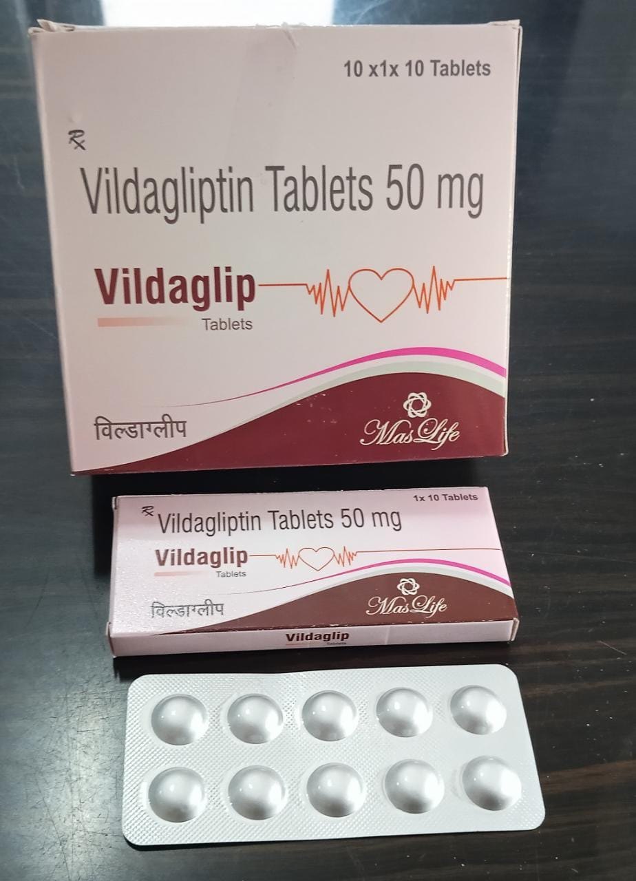 VILDAGLIPTIN 50 MG TABLETS