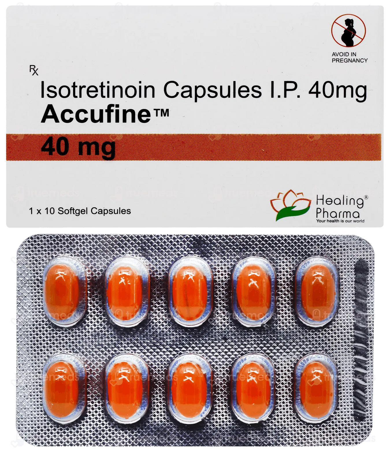 Isotretinoin 40 MG Capsules