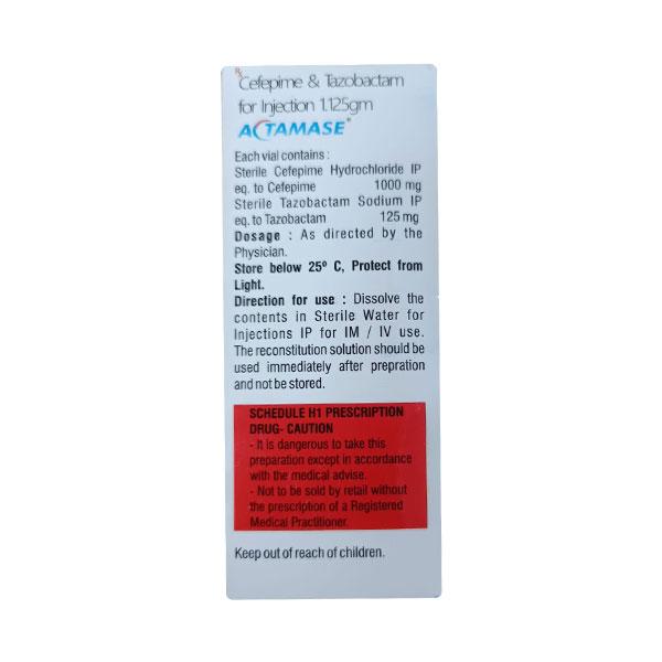 ACTIMASE 1.125 GM INJECTION