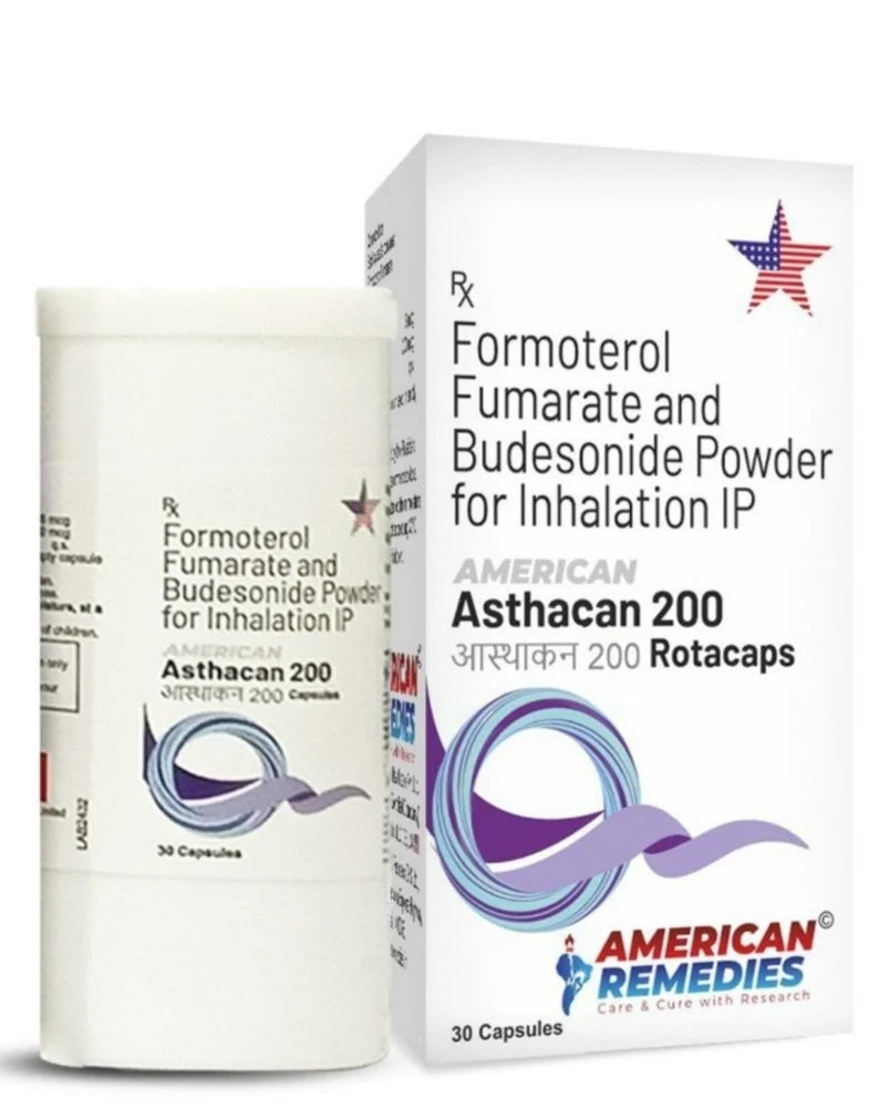 Formoterol Fumarate 6 mcg+ Budesonide 200 mcg Rotacaps