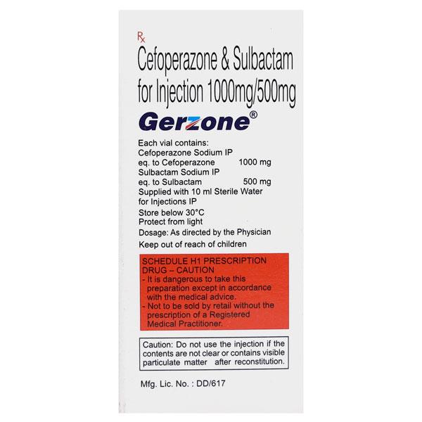 Gerzone 1.5 Gm Injection