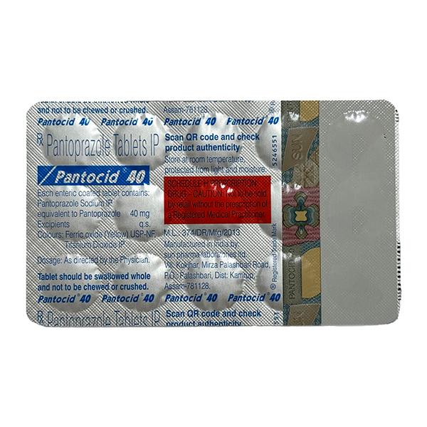 Pantocid 40 Mg Tablets