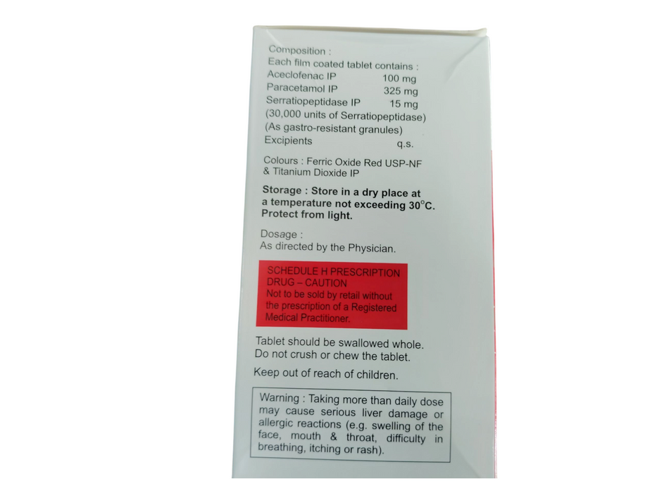 Mahagesic sp Tablets