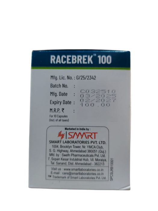 Racebrek 100  Capsules