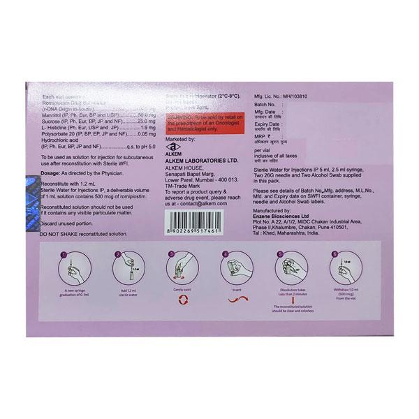 Romiset 500 Mg Injectinon