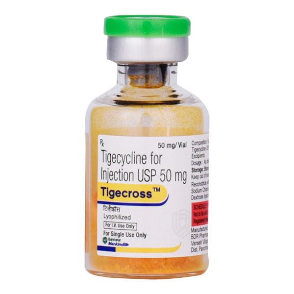 Tigecross 50 mg Injection